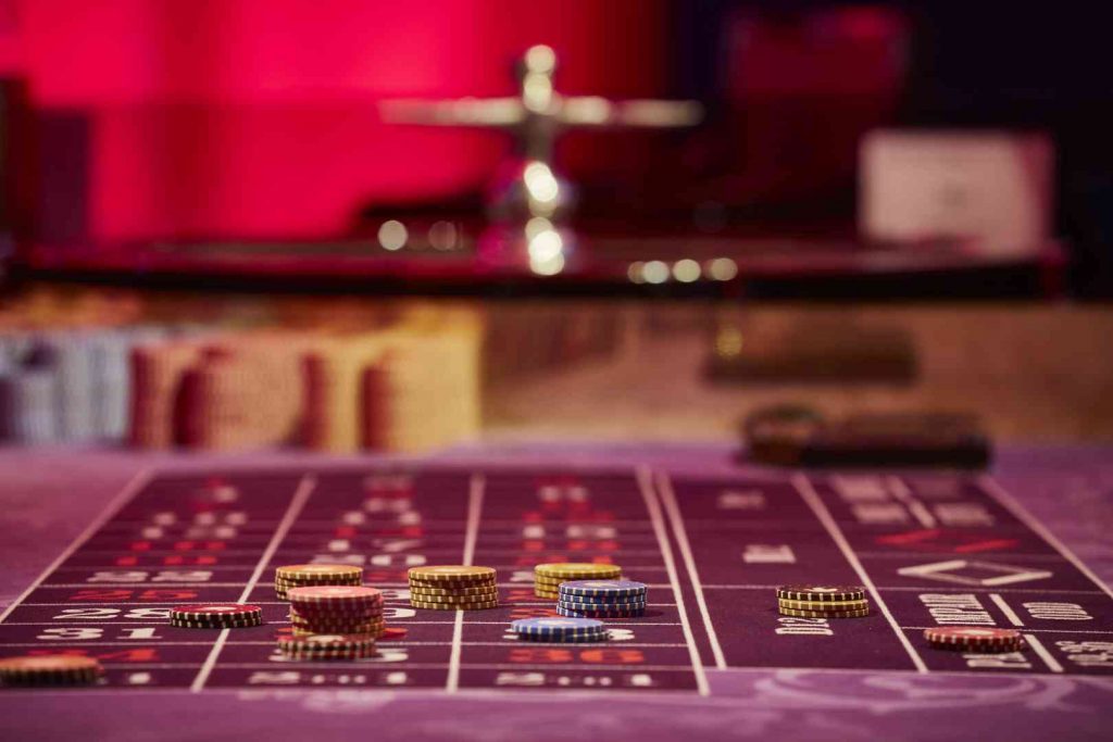 Table de jeux casino