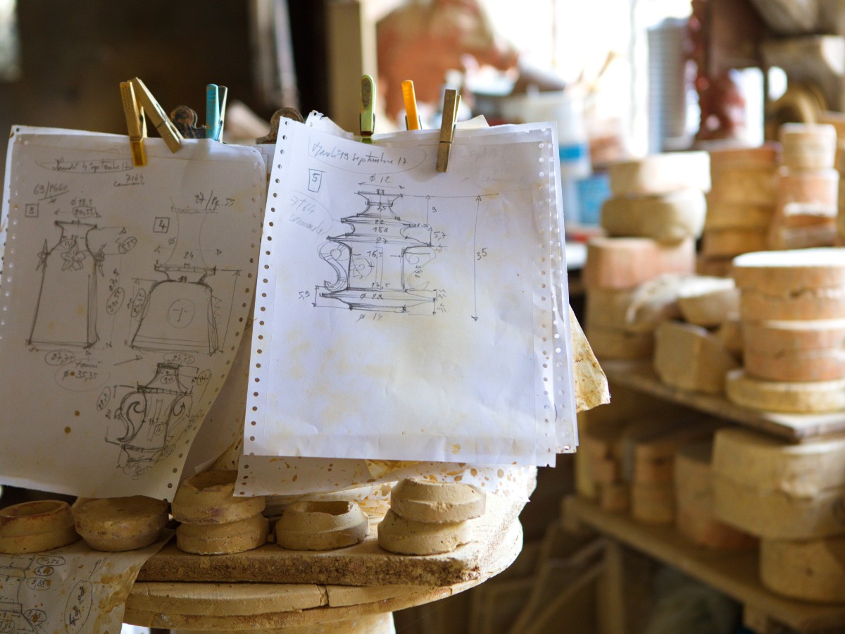 Visite des ateliers de la Poterie du Mesnil de Bavent