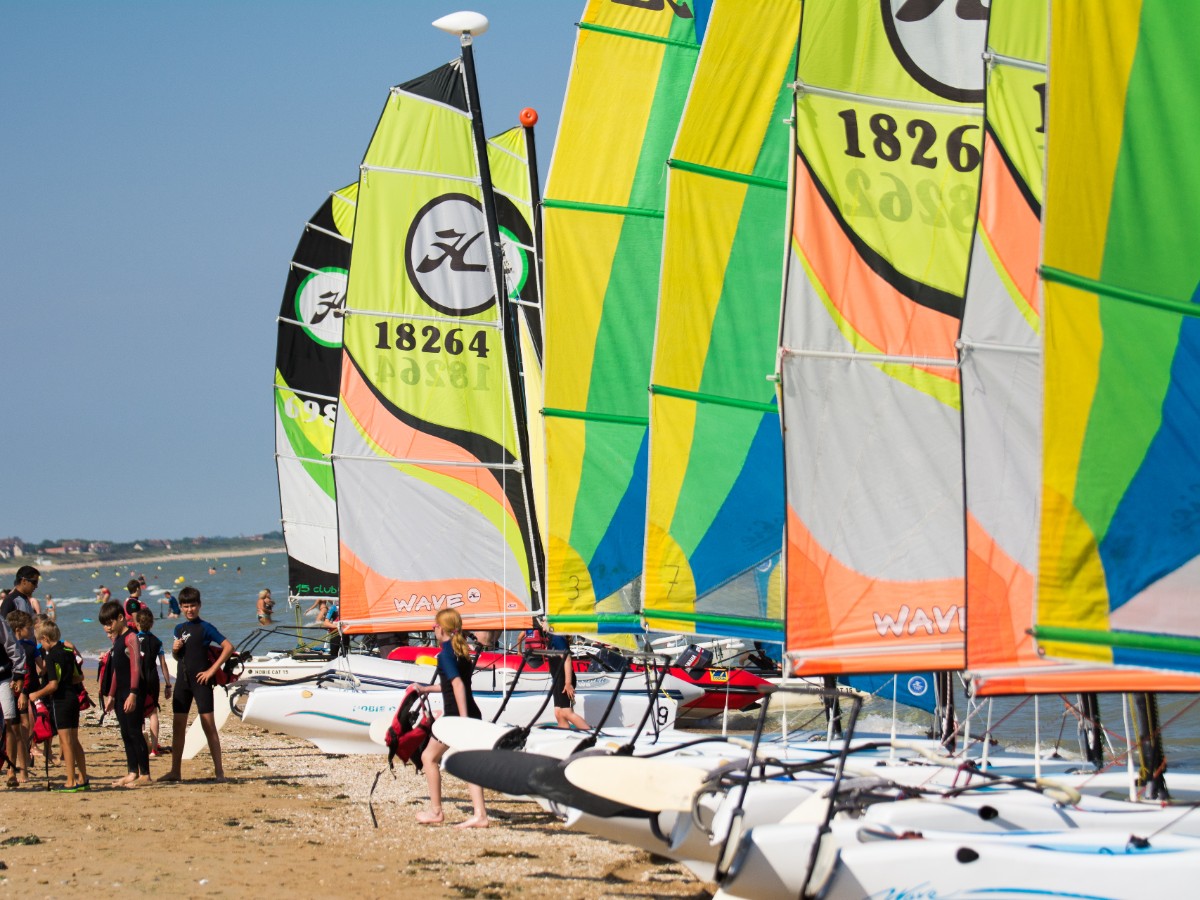 Cabourg Französische Segelschule