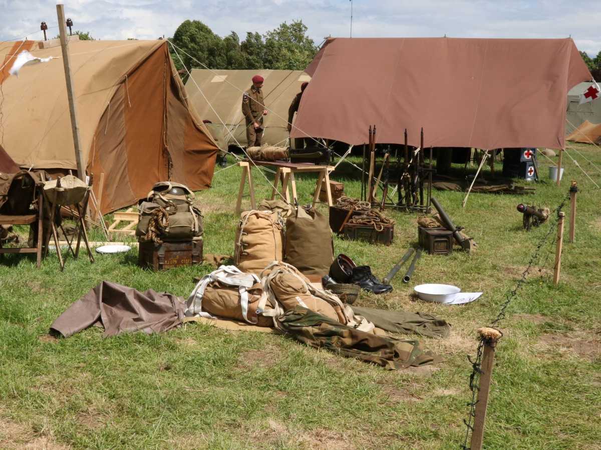 [D-Day Festival Normandy] Reconstitution d’un campement militaire