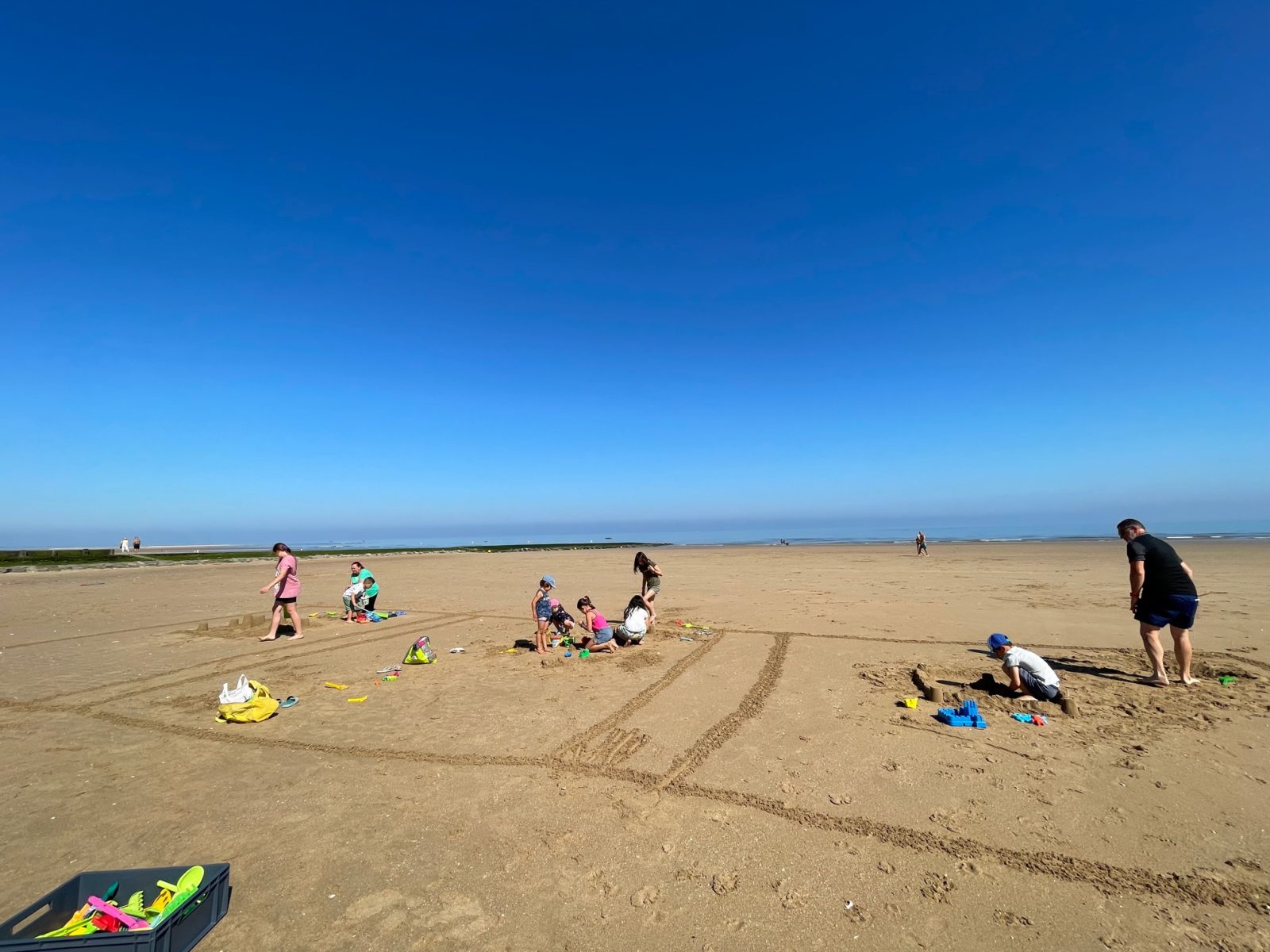 Campingplatz am Strand