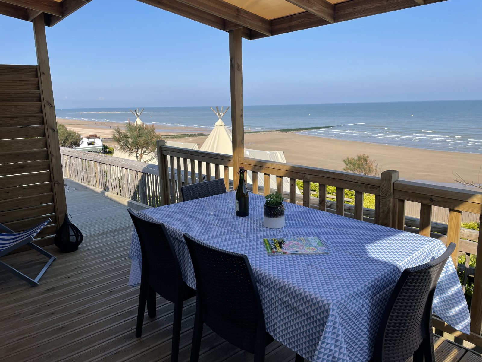 Campingplatz am Strand