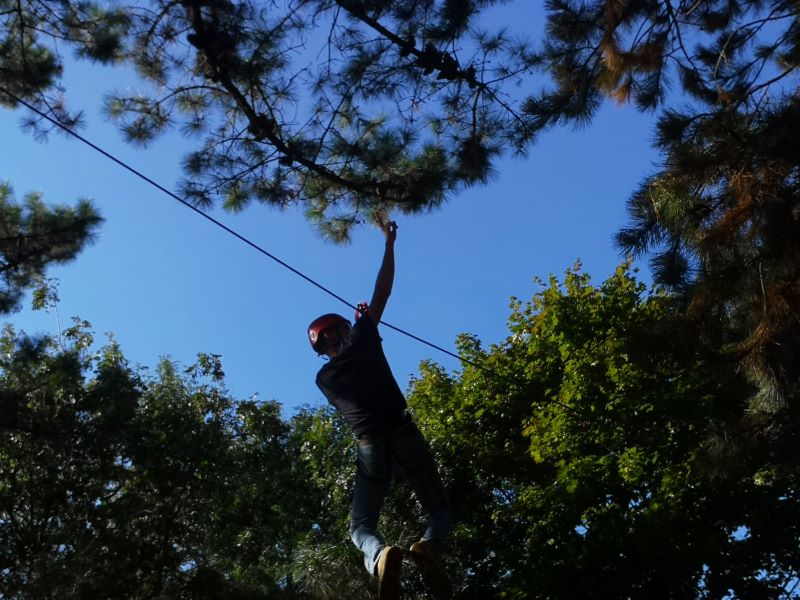 “O’ fil des branches” tree climbing course