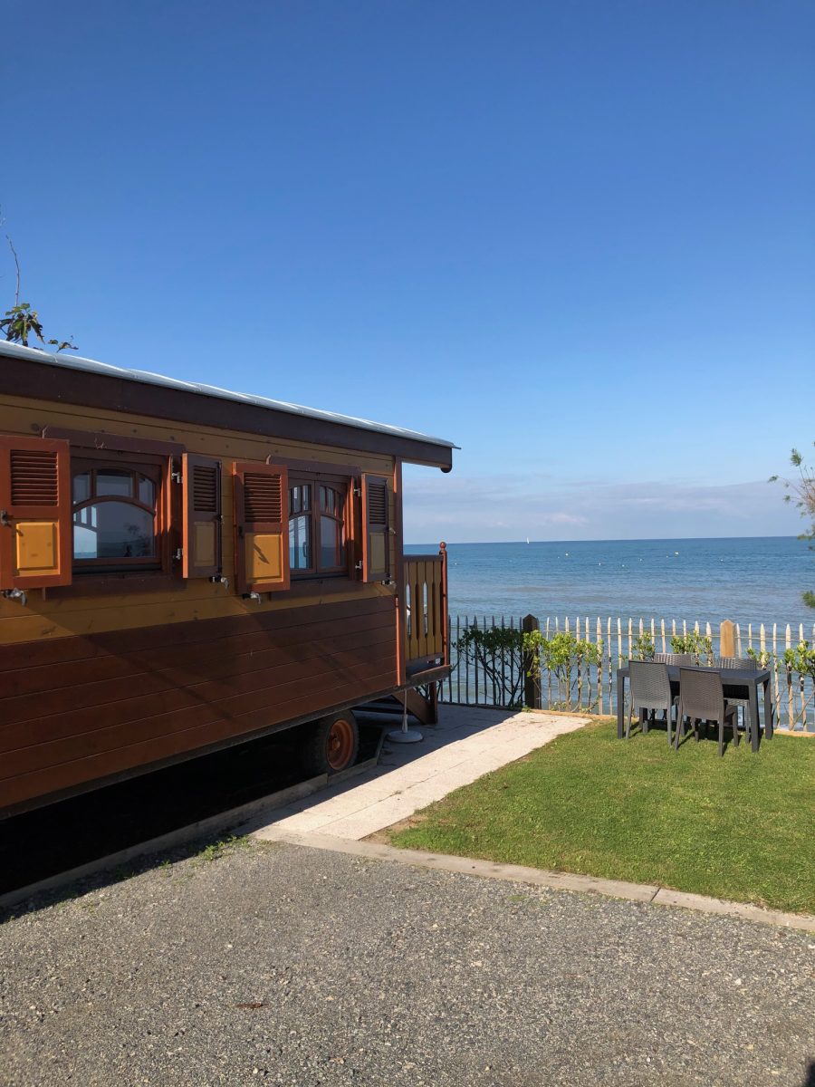 Campingplatz am Strand