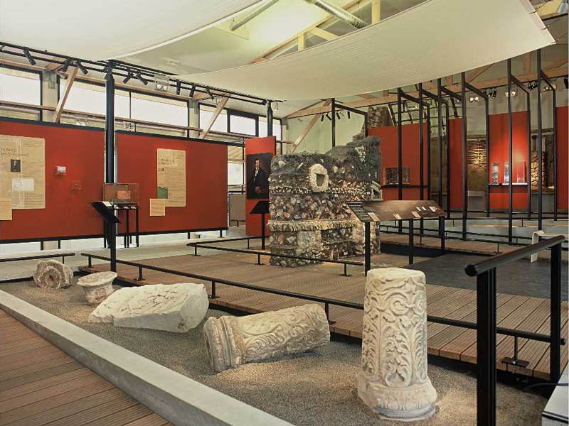 Oud La Romaine, museum en archeologische vindplaatsen