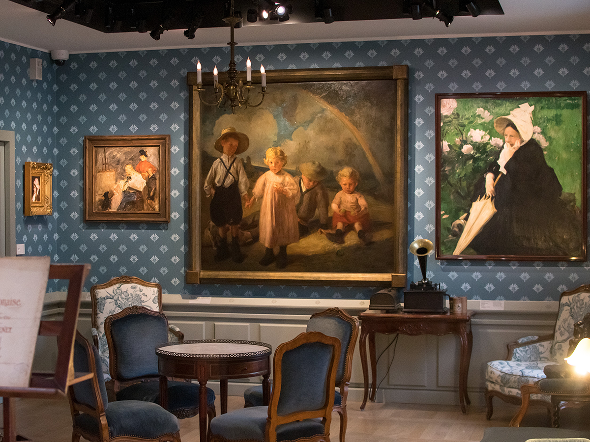 De villa van de tijd herwonnen