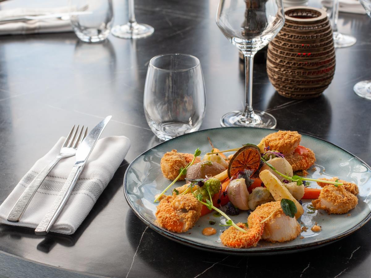 Restaurant bistronomique entre terre et mer